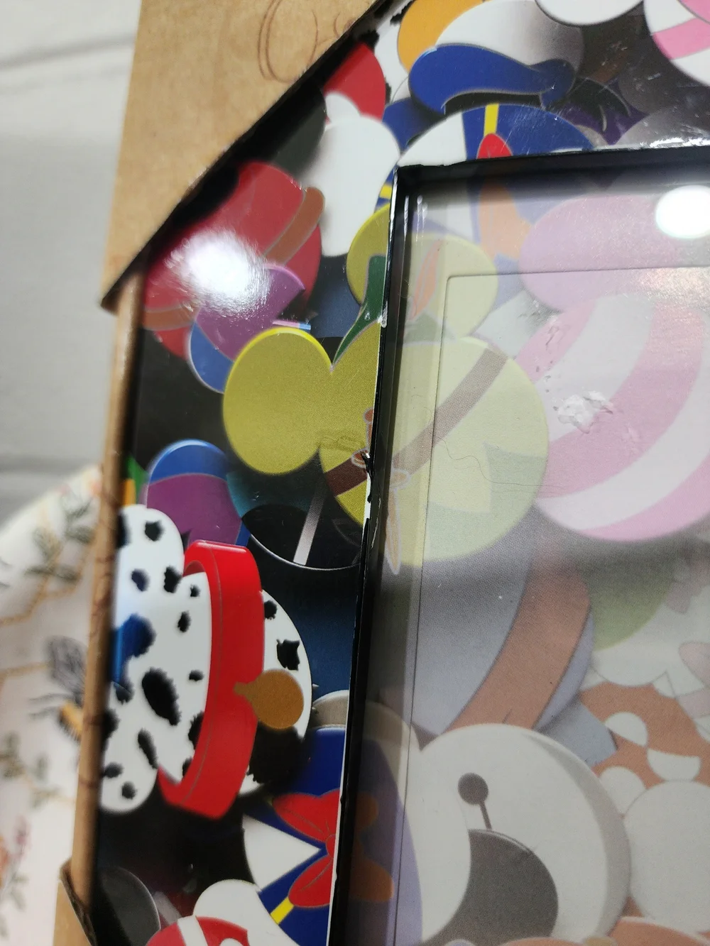 Disney Colorful Mickey Ears Collage Photo Frame - Bright Multicolor